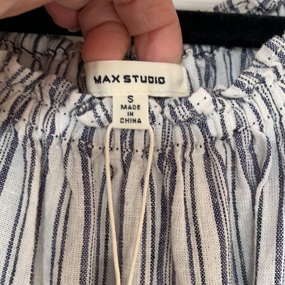 Max Studio Linen\Cotton Blend Dress - Picture 2 of 10